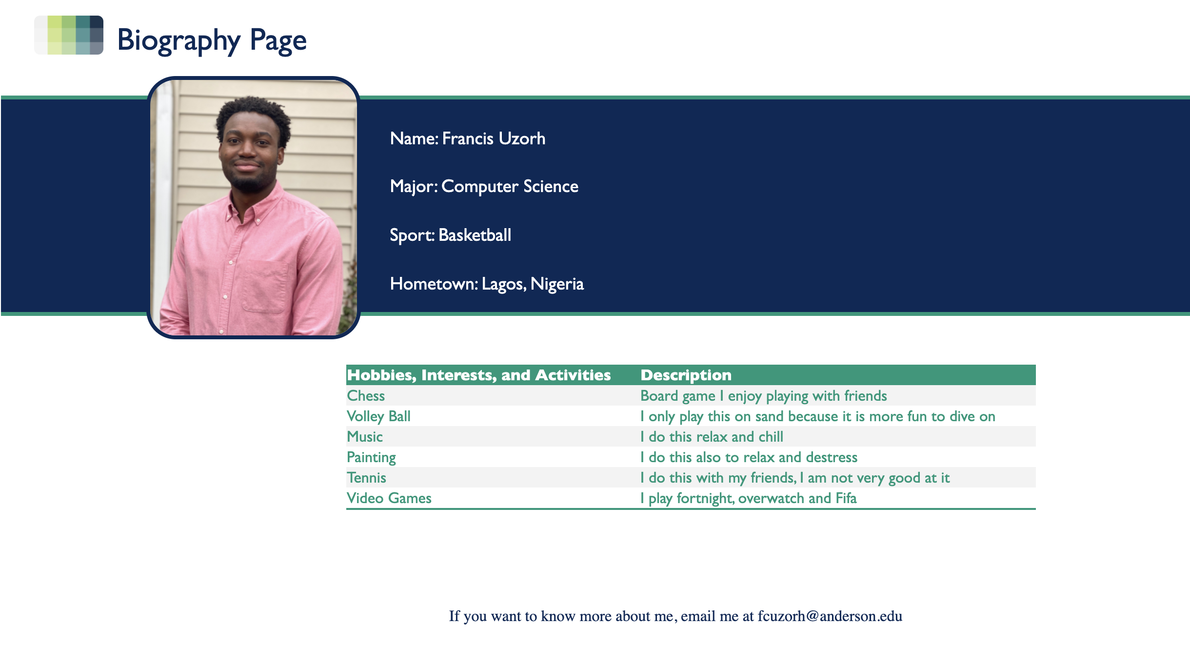 biopage